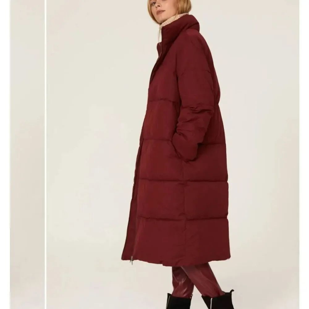 Sweet Baby Jamie Ruby long puffer coat size XS